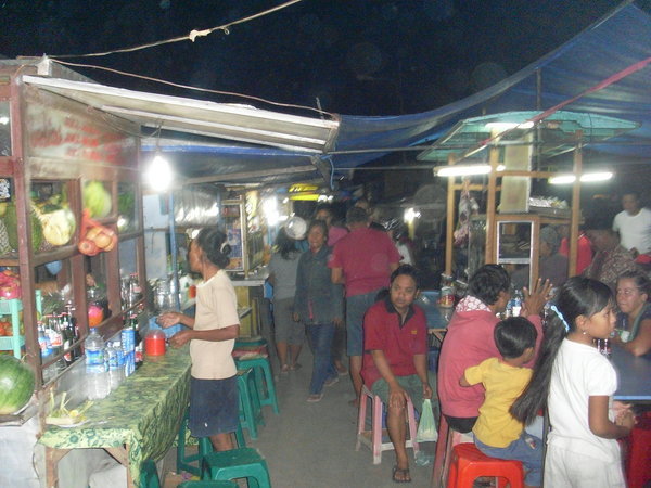 Night market at Sanur