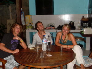 Barbs with Dave and Kate in Sanur
