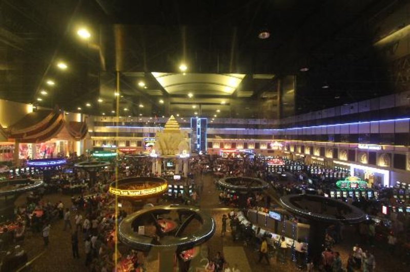 the casino floor