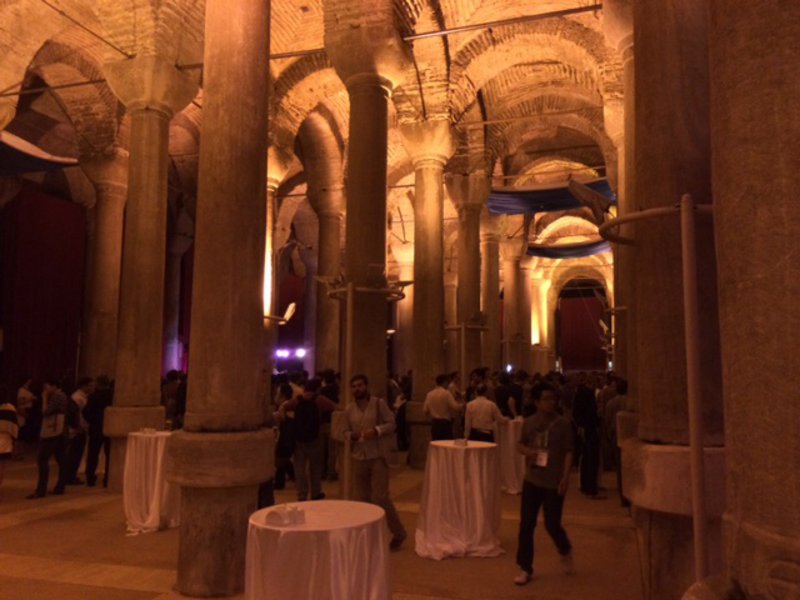 Social event in ancient cistern