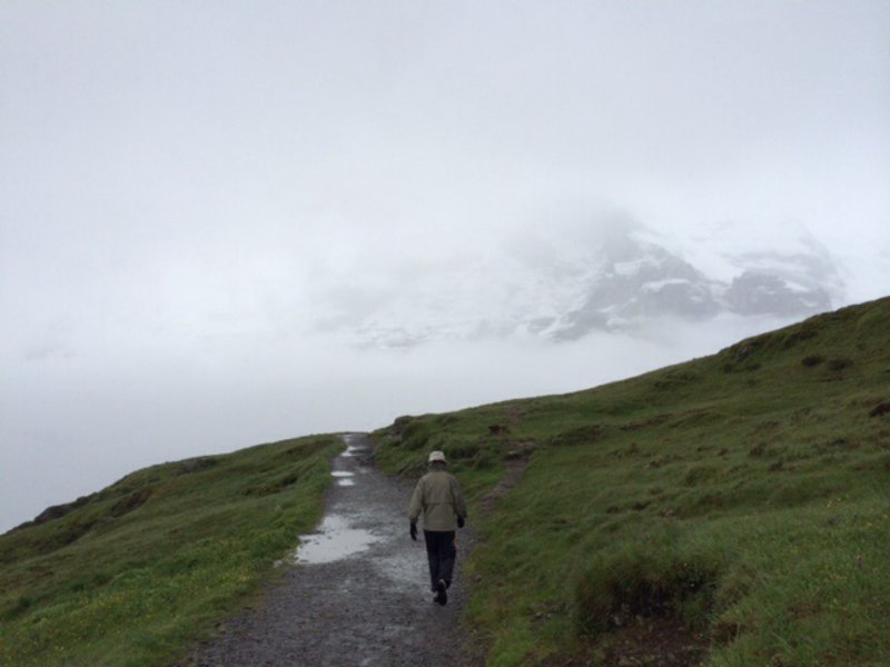 Hike from Mannlichen to Kleine Scheidegg 