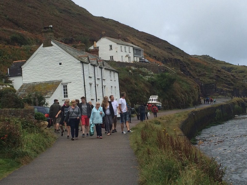 Boscastle reminded me of Doc Martin's town