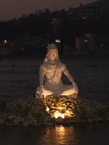 Shiva in the 'Mother Ganga'
