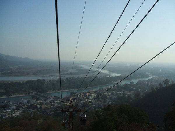 View from the cable-car