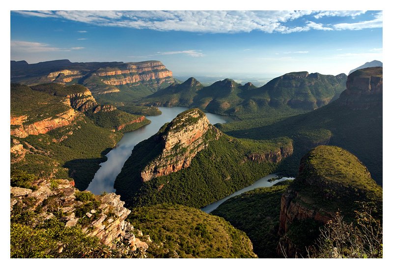 Spectacular view of Blyde River Canyon