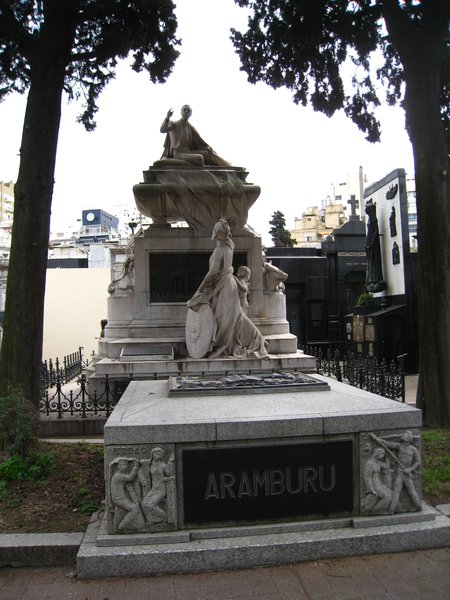 Another example of the ornate nature of the graves.