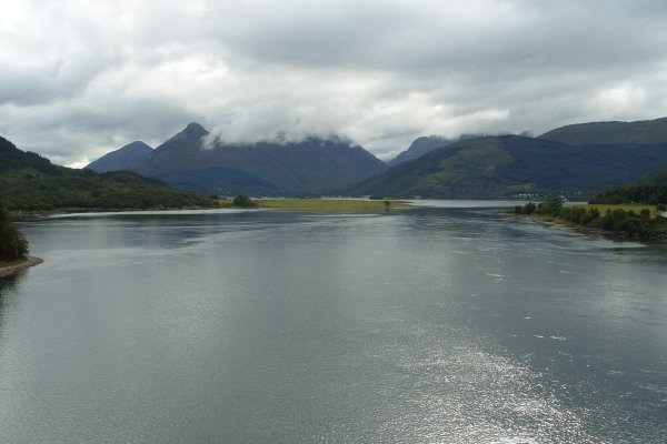 Looking back towards Glencoe