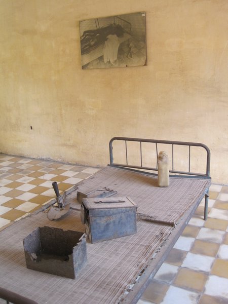 A torture cell at S-21