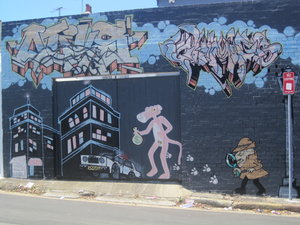 The Pink Panther - Fighting crime in Enmore