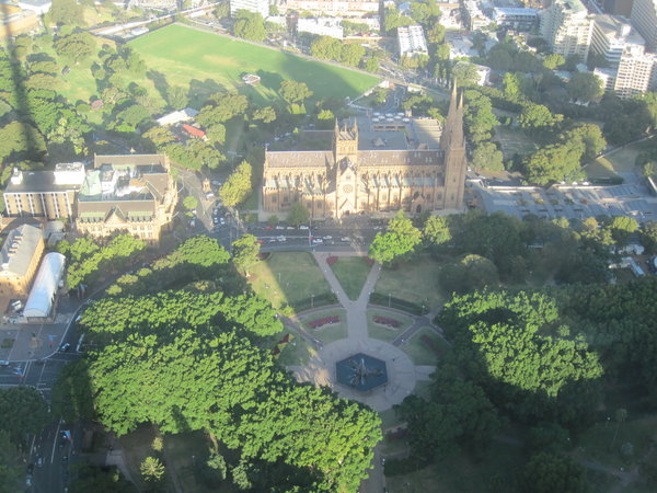 Hyde Park from the air