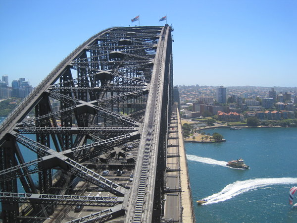 View from the Harbour Bridge 