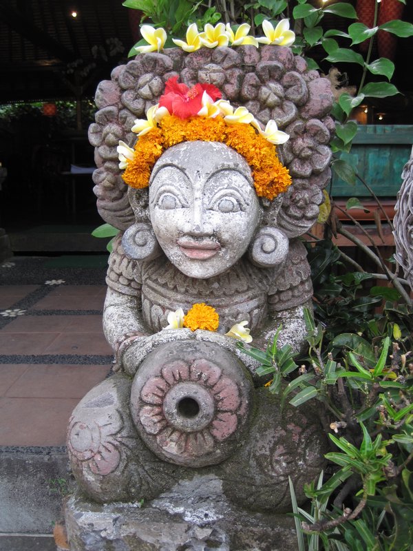 Another decorated statue