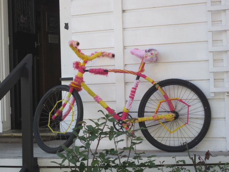 Knitted bicycles