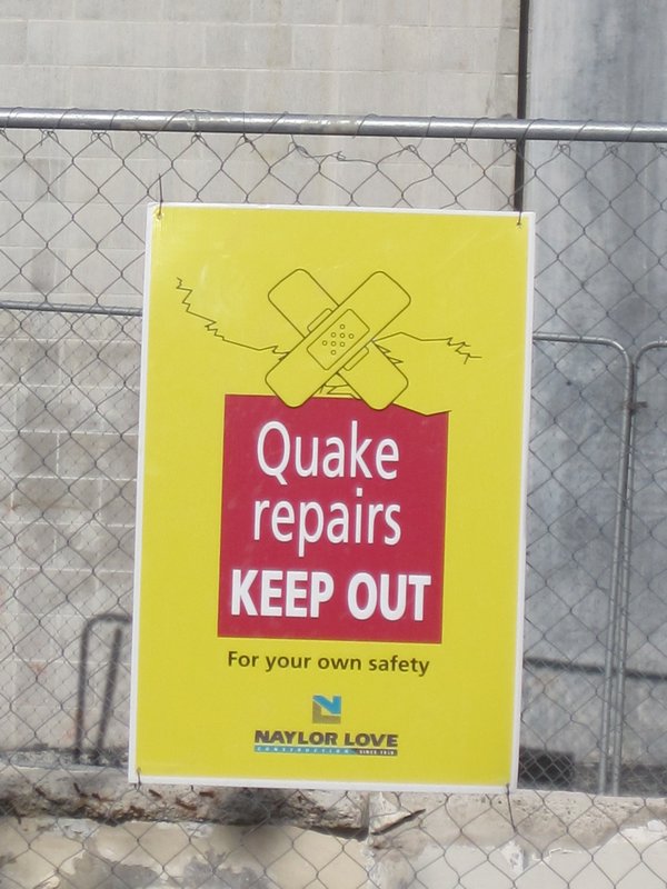 Quake repairs