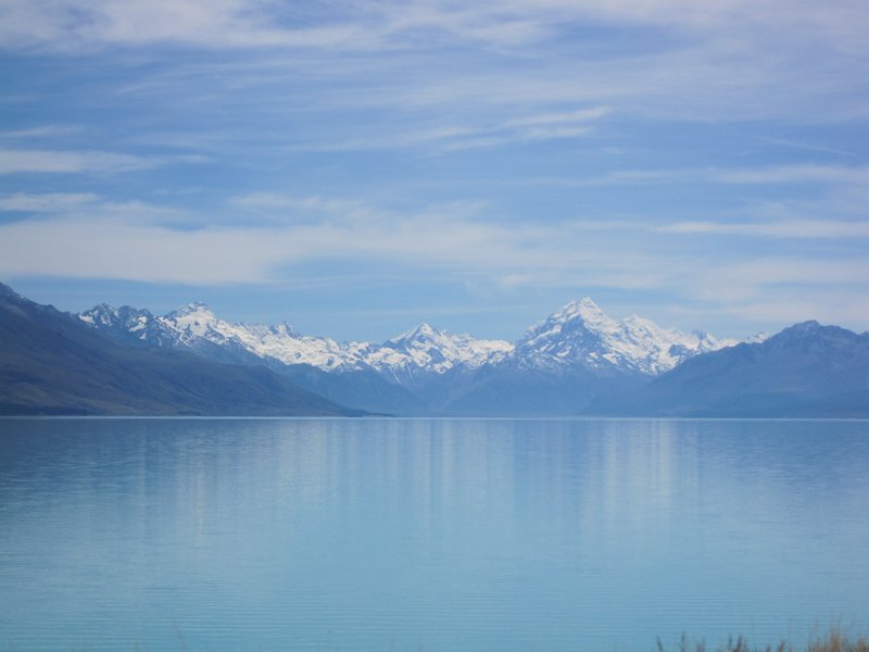 Mount Cook across Lake Pukaki
