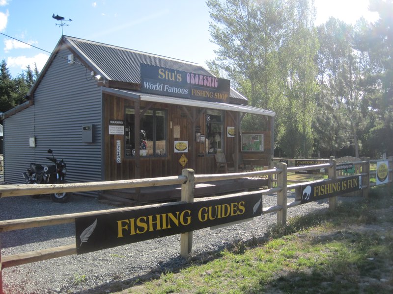 An orgasmic fishing shop!