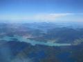 Marlborough Sounds from the air