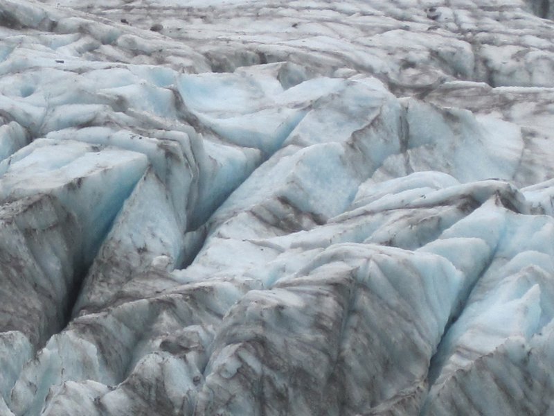 Fox glacier ice
