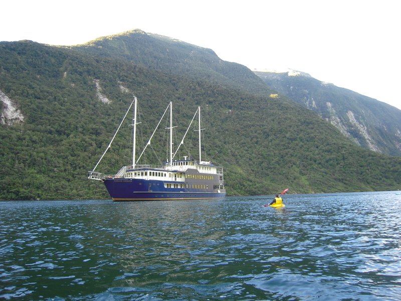 Our home on Doubtful Sound