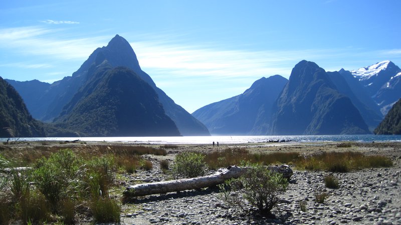 Milford Sound and the very picturesque Mitre Peak