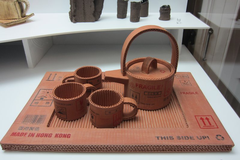 Funky tea set designs in the Museum of Teaware