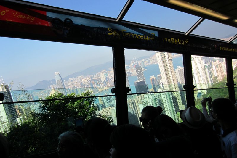 View from the Peak Tram