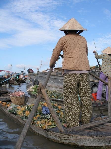 Floating Market on the Mekong