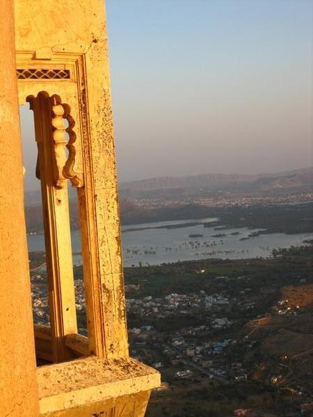 View from Monsoon Palace