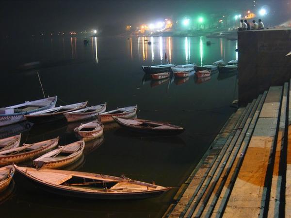 Night along the Ganges
