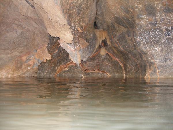 A small corner of the cave