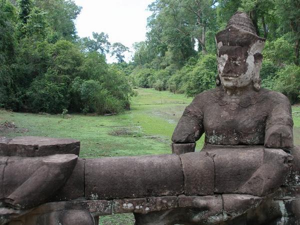Guard at Preah Khan