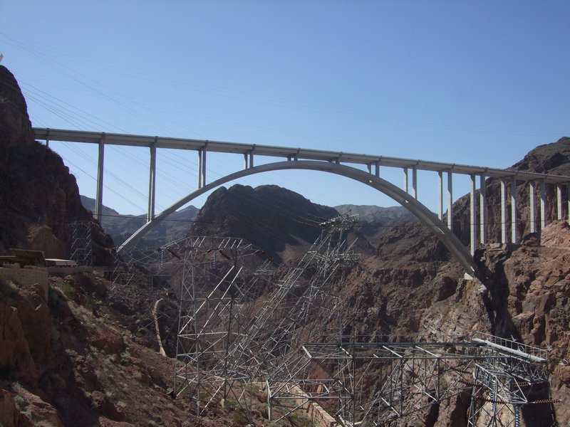 Bridge over Hoover Dam