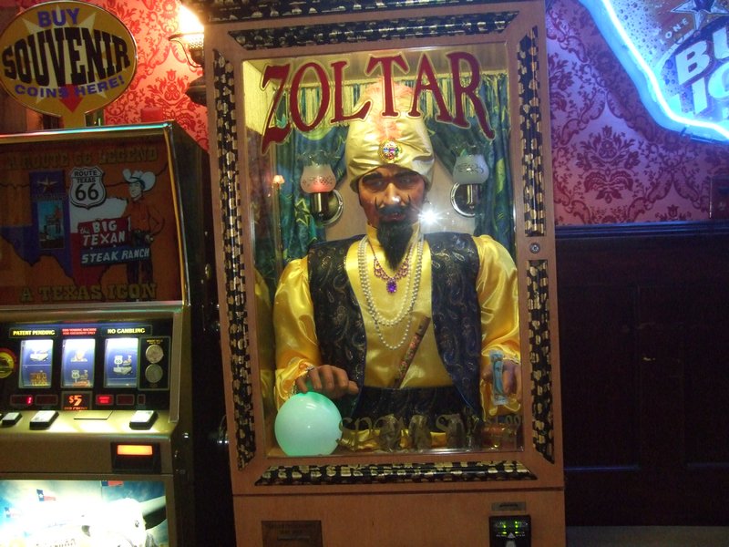 While Sweetie chats with Zoltar