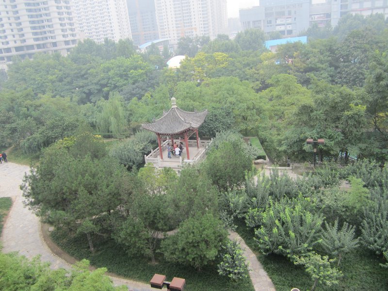 View from Xi'an city wall