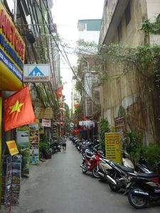 Our road in Hanoi!
