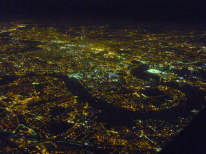 Nice view on return to London
