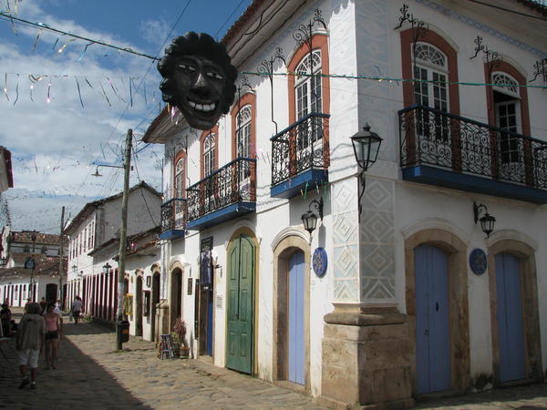 Paraty old centre