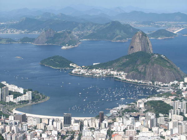 Uitzicht op Rio