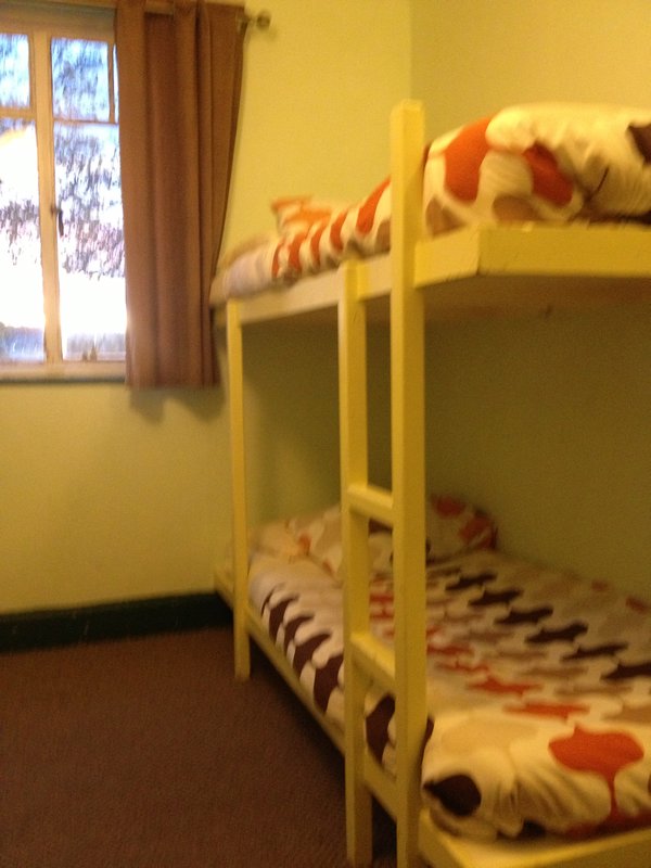 Cute little hostel room. 