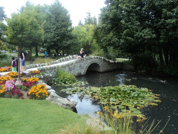 Botanical gardens in Queenstown