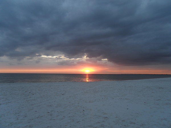 Stormy sunset, Fort Myers beach