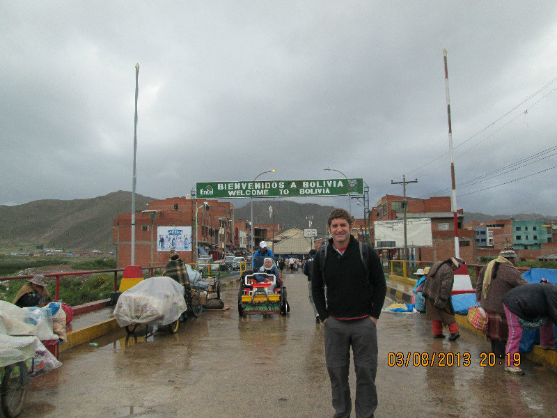 Border crossing, Peru to Bolivia