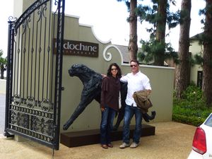 Indochine at DeLaire Estate for lunch