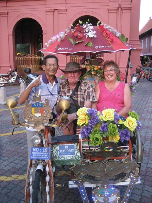 Cyclo in old town square