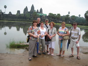 Kapiti Wanderers at Angkor Wat Temple