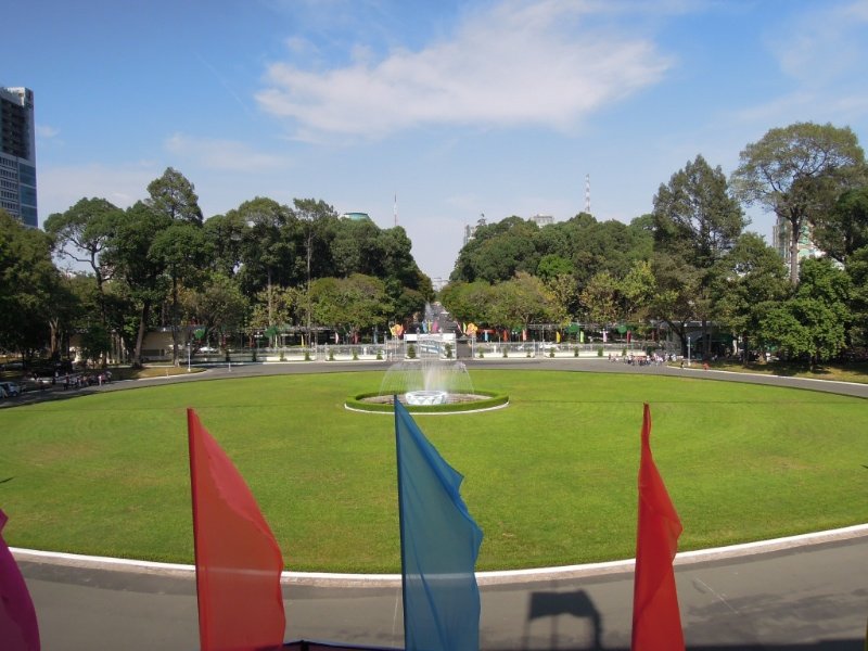 View from Unification Palace