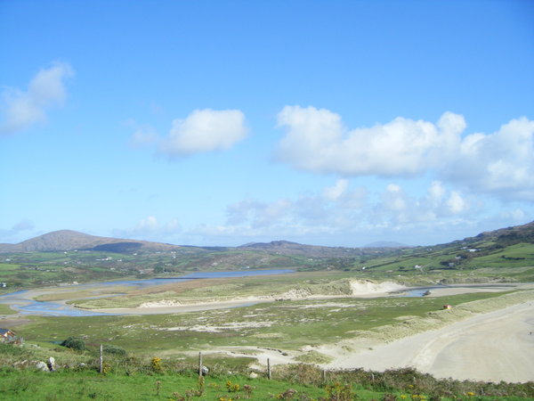 Barleycove from the hill