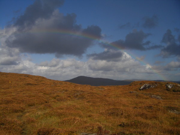 Rainbow on the ridge