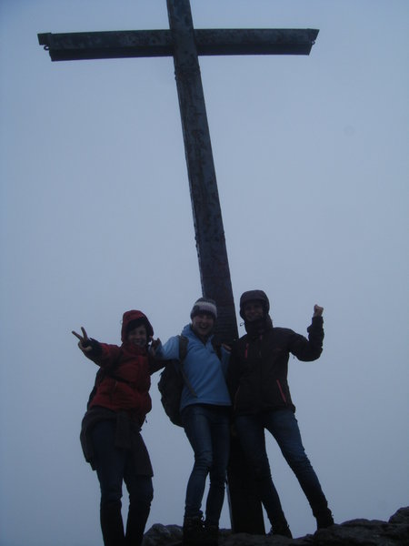 At the top of Carrauntoohill!