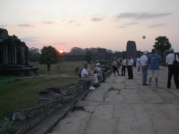 Sunset at Angkor Wat